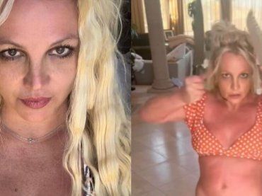 Britney Spears balla con dei coltelli in mano ma precisa: “Non sono  veri” – VIDEO