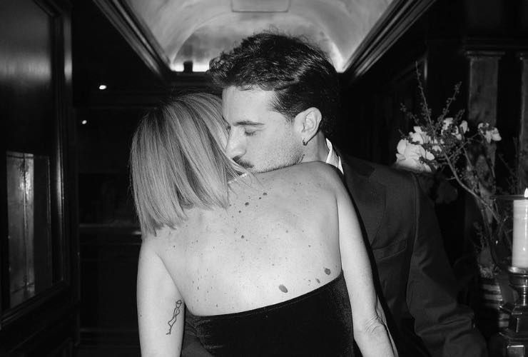 Andreas Muller con Veronica Peparini