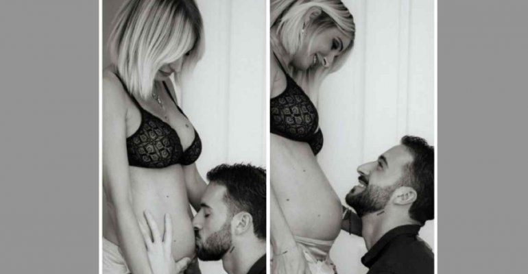 Muller-Peparini, la gravidanza procede bene: la pancia cresce e spuntano i primi nomi per le bambine