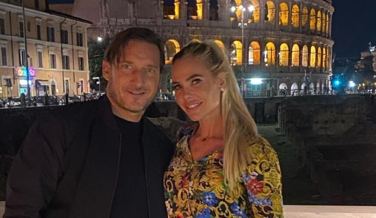 Francesco Totti e Ilary Blasi