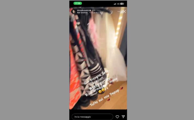 Federica Pellegrini e la sua storia su IG