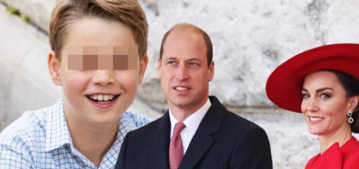 George, Kate e William