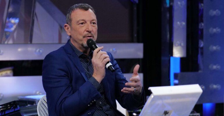 Amadeus ha un sogno nel cassetto, potrebbe accadere a Sanremo 2024