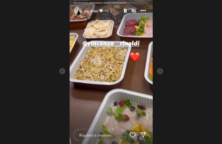 Il post di Ilary Blasi