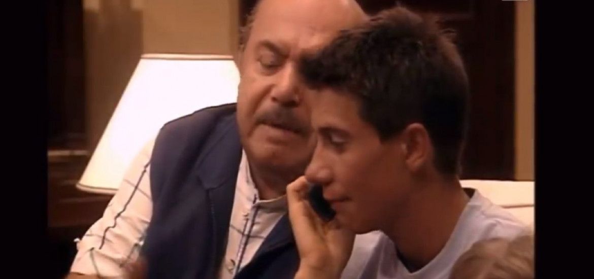 Michael Cadeddu e Lino Banfi