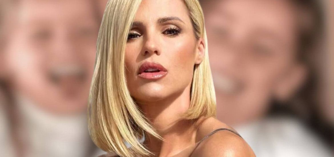 Michelle Hunziker con Sole e Celeste