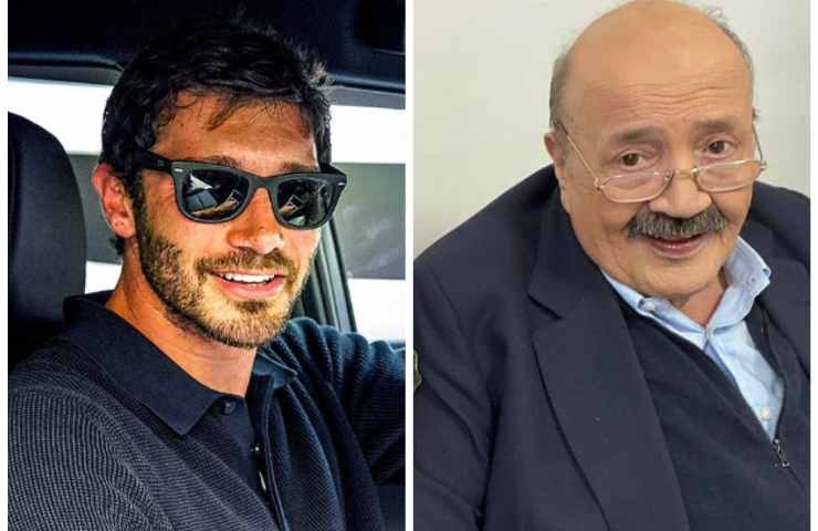 Stefano De Martino e Maurizio Costanzo