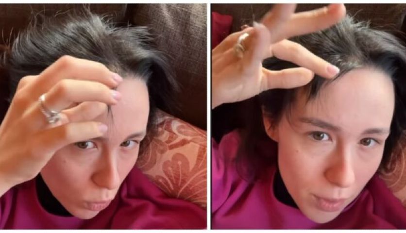 Aurora Ramazzotti e i suoi capelli rovinati dalla gravidanza