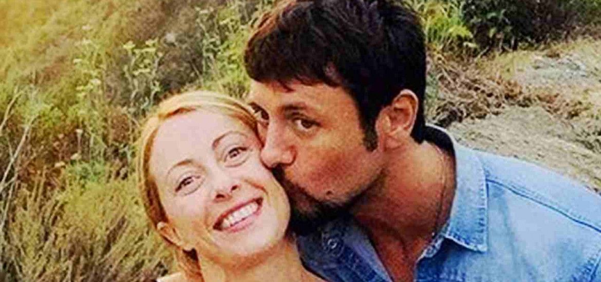 Giorgia Meloni e Andrea Giambruno