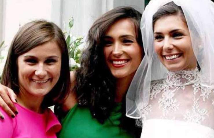 Caterina Balivo e le sorelle Sarah e Francesca
