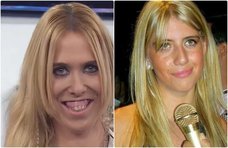 Wanda Nara cambiamento 