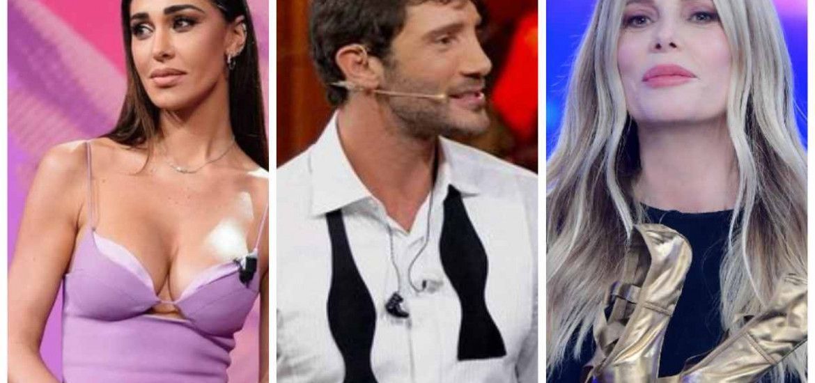 Belen Rodriguez, Stefano De Martino e Alessia Marcuzzi