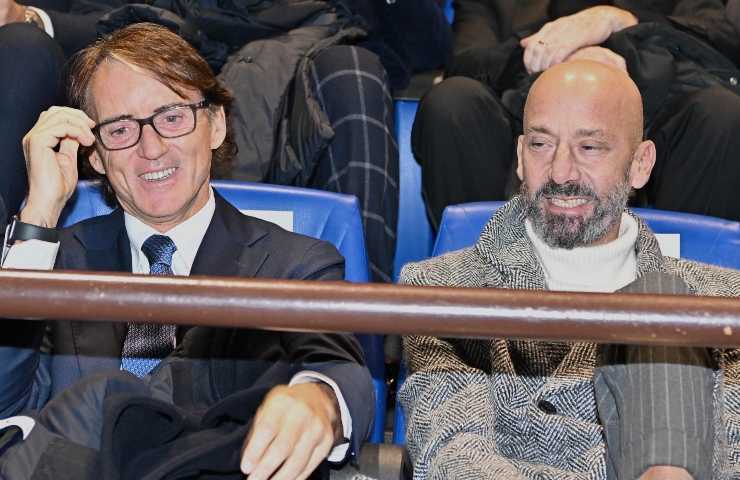 Gianluca Vialli e Roberto Mancini