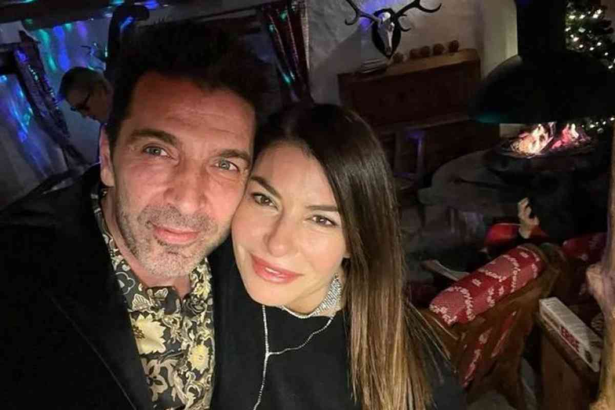 Gianluigi Buffon e Ilaria D'Amico