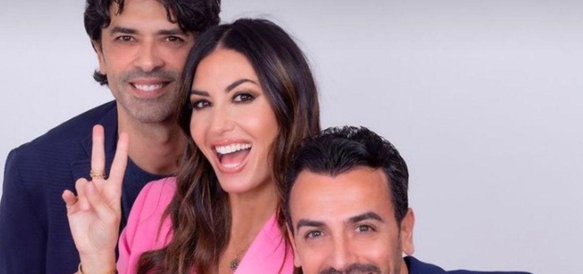 Gigi e Ross con Gregoraci