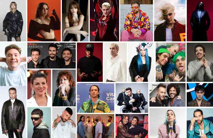 I big in gara a Sanremo 2024