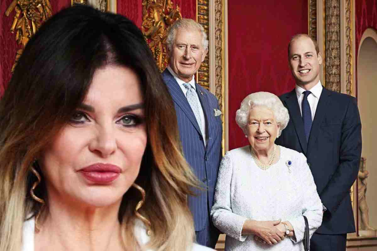 Alba Parietti e la royal family