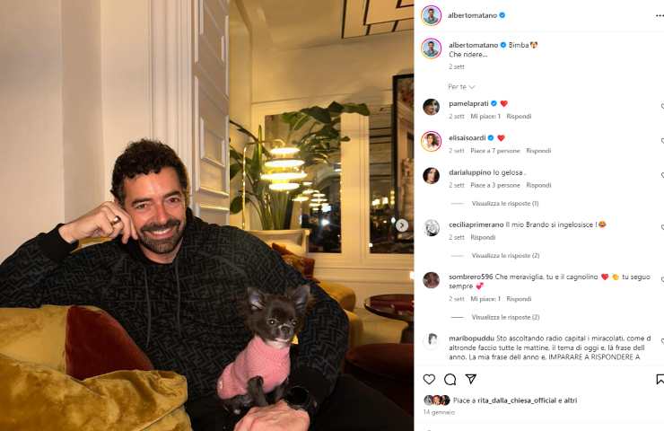 Alberto Matano marito