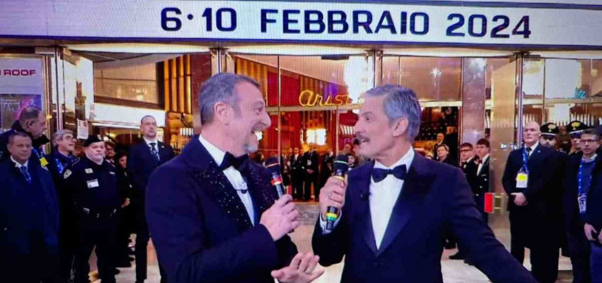 Amadeus e Fiorello ballo del qua qua