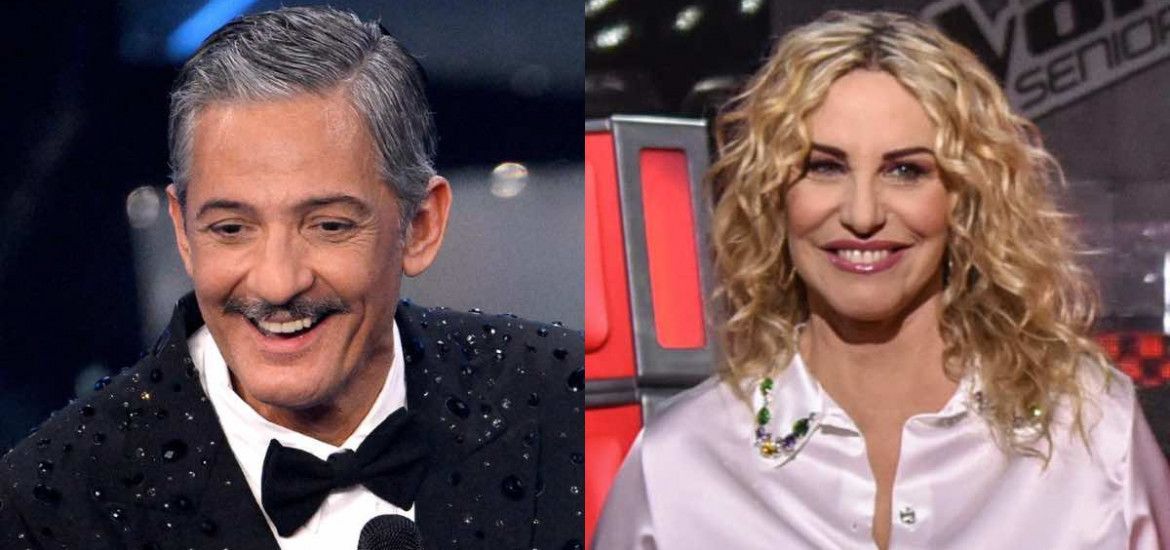 Fiorello e Antonella Clerici Sanremo