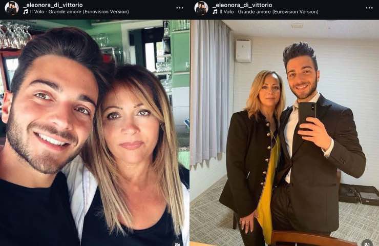 Gianluca Ginoble e mamma Eleonora foto