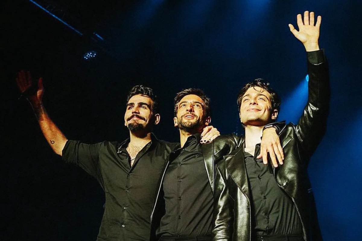 Post Instagram di Il Volo camicia Gianluca