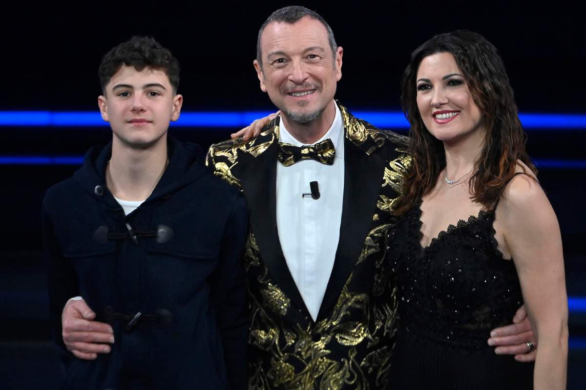 Josè Sebastiani, Amadeus e Giovanna Civitillo Sanremo