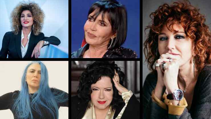 Le cinque cantanti italiane