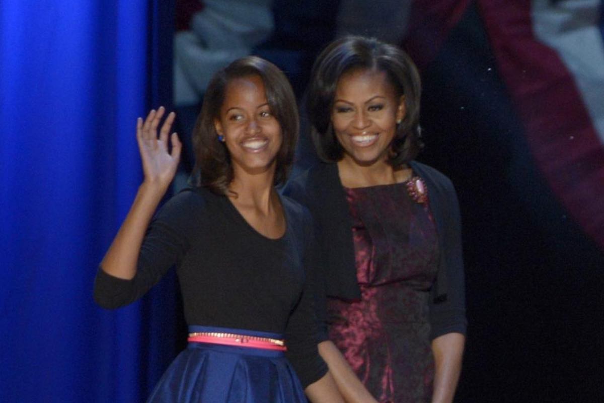 Malia Ann e Michelle Obama cambio nome 