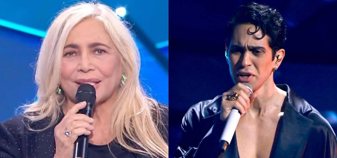 Mara Venier e Mahmood domenica in