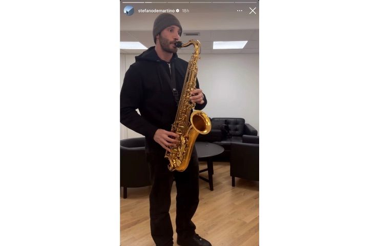 Stefano De Martino Instagram tromba