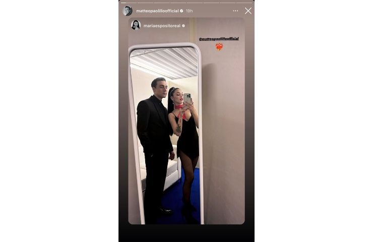 Storia Instagram Matteo Paolillo Sanremo 