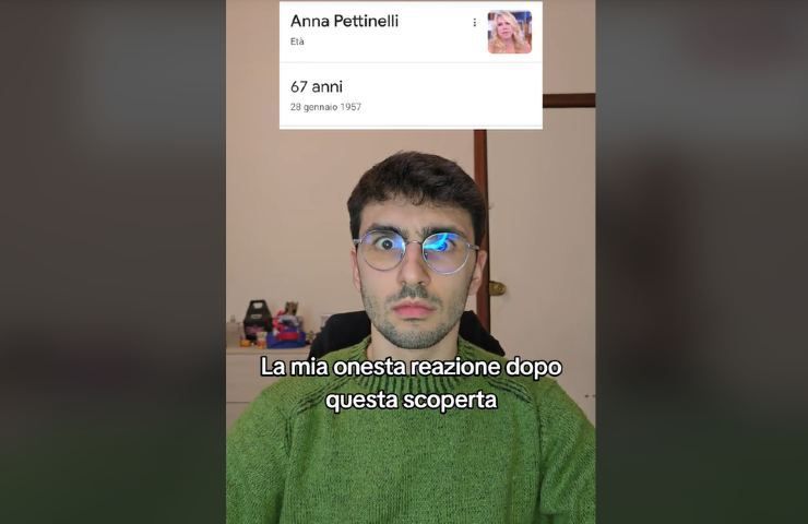 Anna Pettinelli - il tik toker si stupisce della sua età 