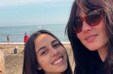 Momento indimenticabile per Ambra Angiolini e la figlia Jolanda Renga