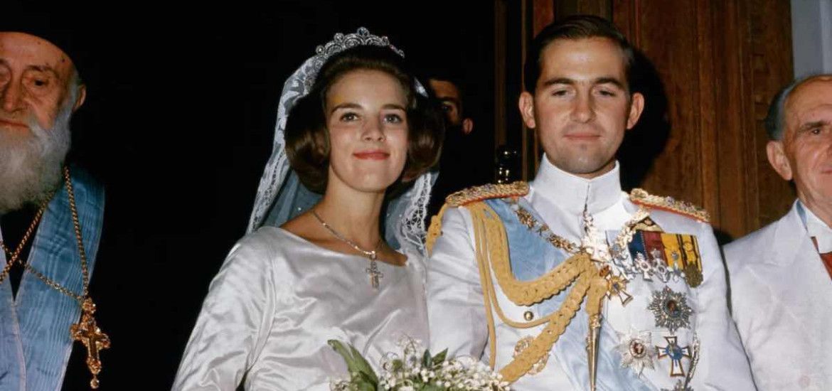 Anna Maria di Grecia e Costantino storia