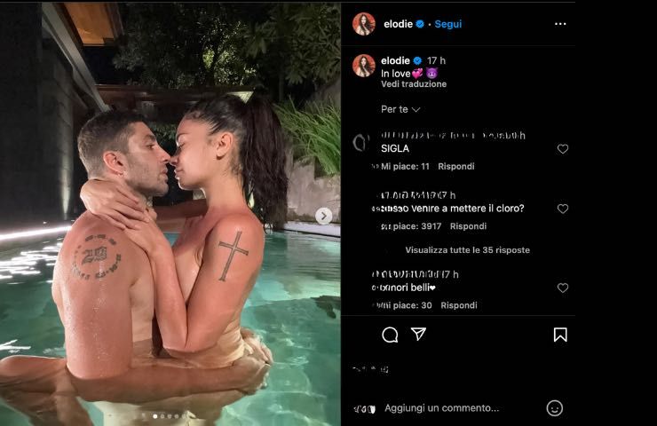 Elodie post IG shock