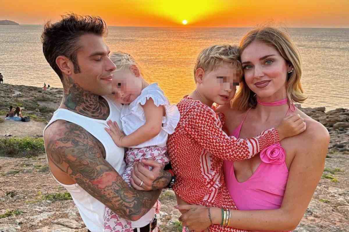 Fedez e famiglia