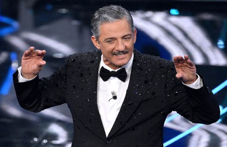 Rosario Fiorello a Sanremo 2024.