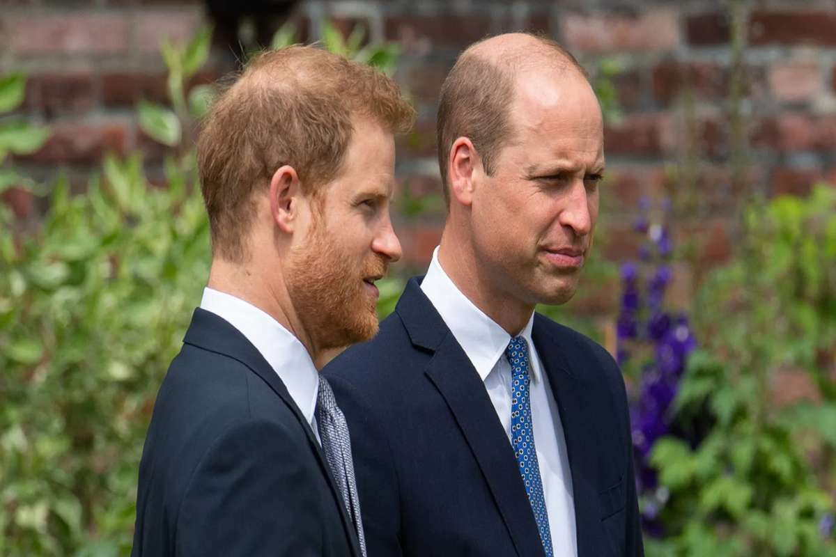 Il Principe Harry e il Principe William.