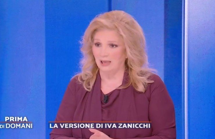 Iva Zanicchi a Prima di Domani.
