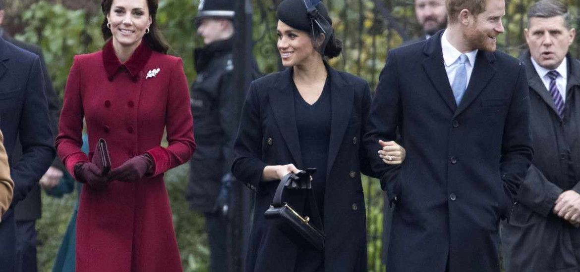Kate, Meghan e Harry