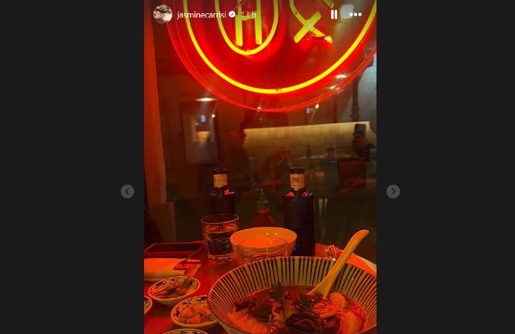 La storia Instagram di Jasmine Carrisi