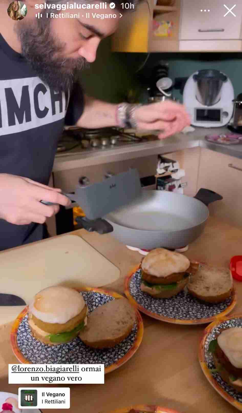 Lorenzo Biagiarelli torna ai fornelli