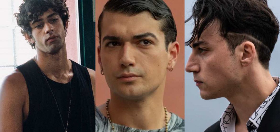 Massimiliano Caiazzo, Giacomo Giorgio e Matteo Paolillo in Mare Fuori.