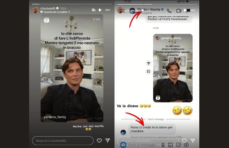 Storie Instagram di Federica Pellegrini.