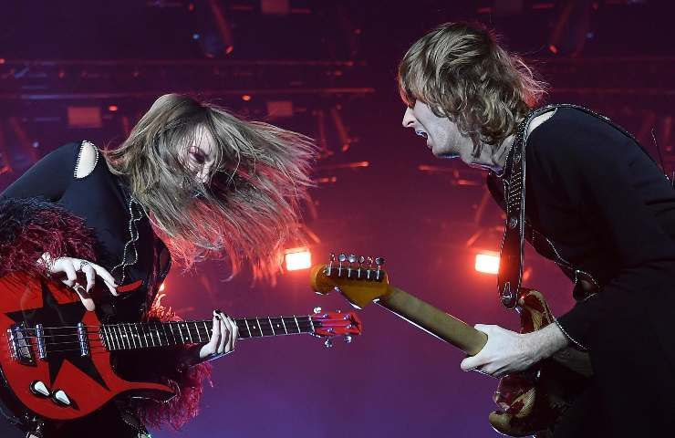 Victoria e Thomas dei Maneskin