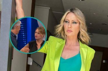 Biagio Izzo e Anna Falchi, quella volta che: “tocca, tanto non sono mie”