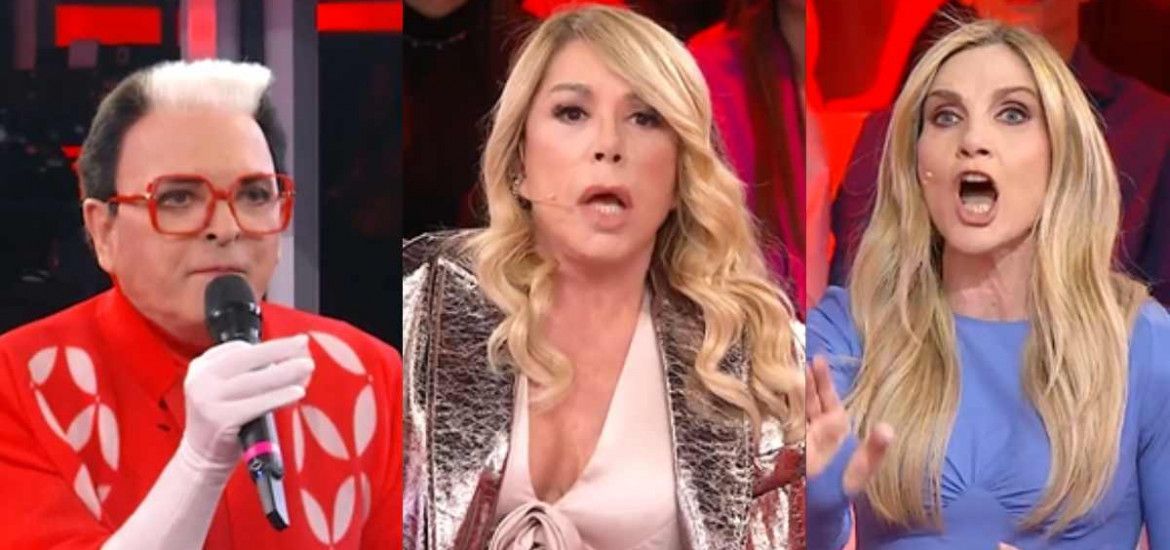 Anna Pettinelli, Cristiano Malgioglio e Lorella Cuccarini al serale di Amici.