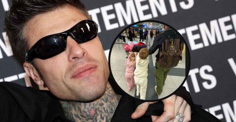Fedez parte con i figli per Miami: primo viaggio senza Chiara Ferragni