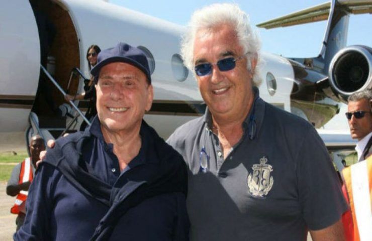 Briatore e Berlusconi.